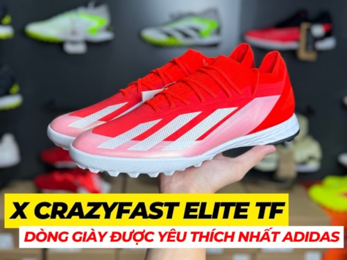 Adidas X Crazyfast Elite TF - Lột xác hoàn toàn với tên gọi "Elite"